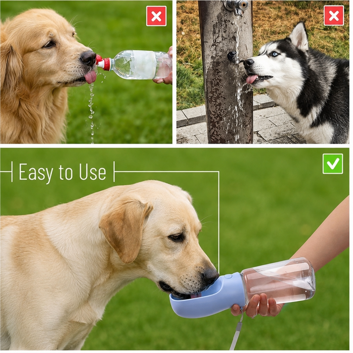HydroPup™ - Dog Travel Water Bottle 2.0